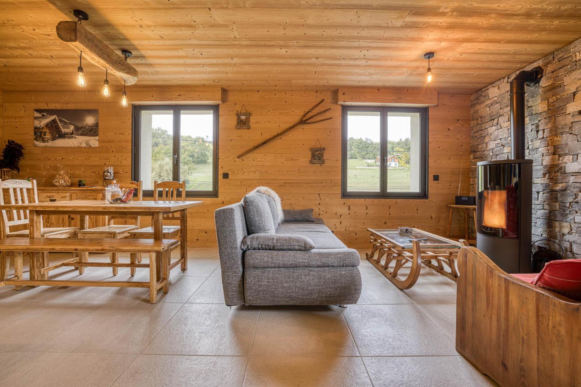 L'Ecureuil, Chez Le Charpentier D'Antan, La Chaleur Du Bois, Le Calme De La Campagne Apartman Metz-Tessy Kültér fotó