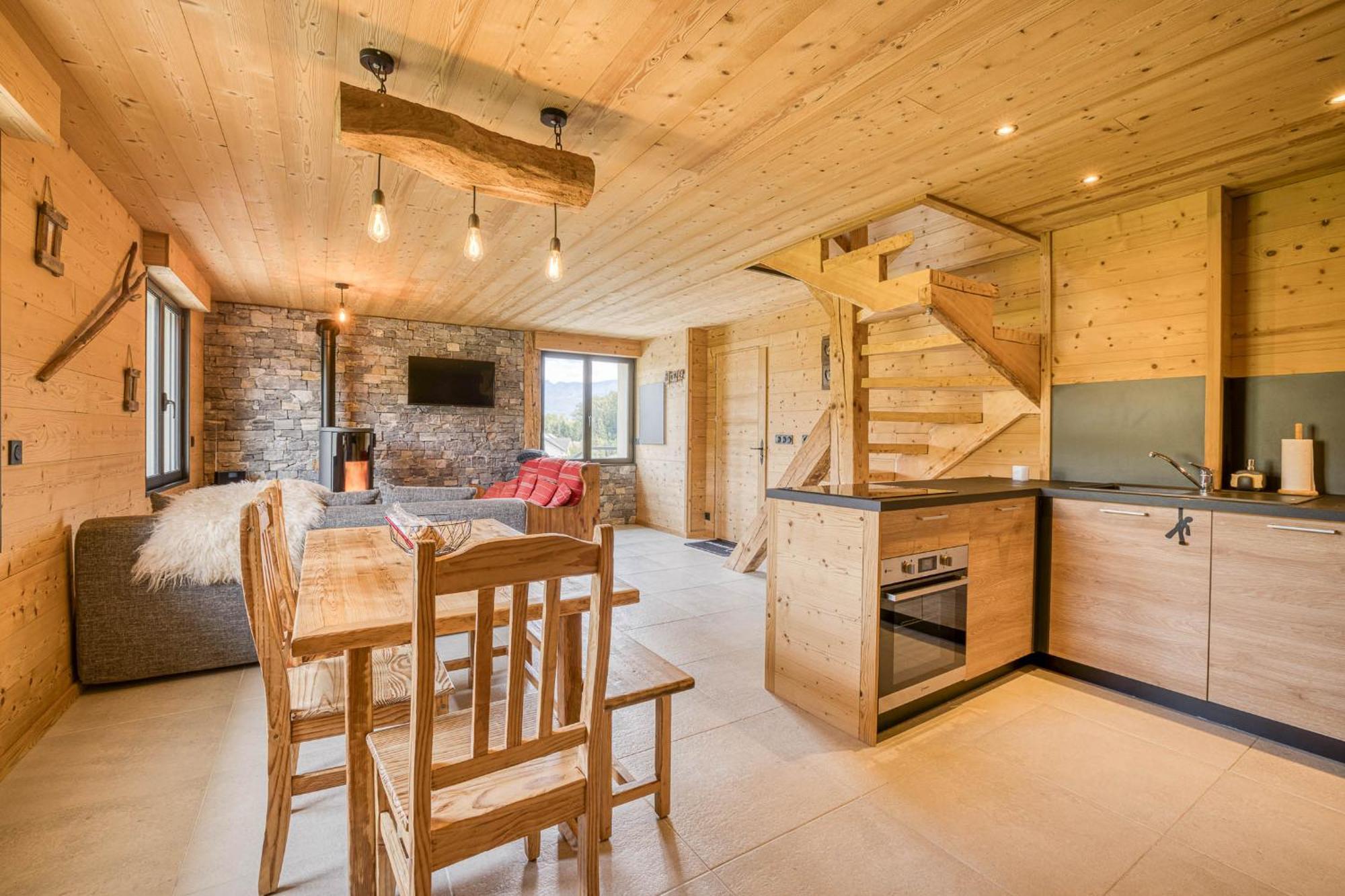 L'Ecureuil, Chez Le Charpentier D'Antan, La Chaleur Du Bois, Le Calme De La Campagne Apartman Metz-Tessy Kültér fotó