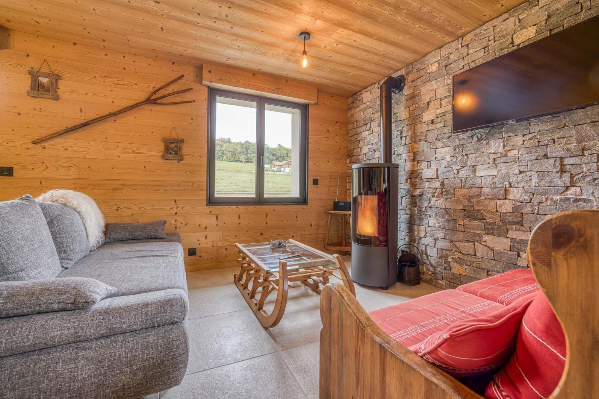 L'Ecureuil, Chez Le Charpentier D'Antan, La Chaleur Du Bois, Le Calme De La Campagne Apartman Metz-Tessy Kültér fotó